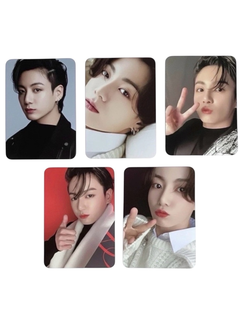 BTS JUNGKOOK JK DICON OFFICIAL PHOTOCARD PHOTO CARD PC SET 5EA - BRAND NEW